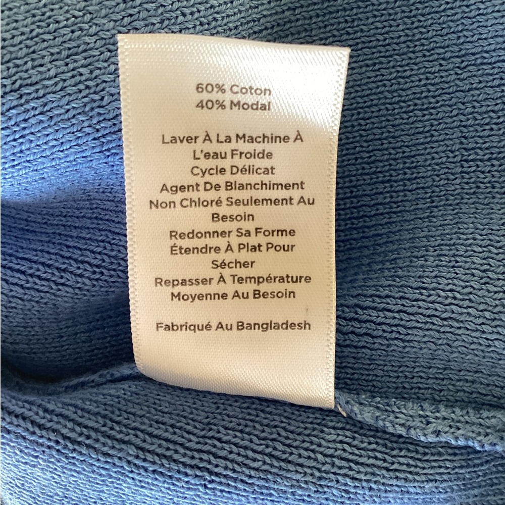 Talbots Light Blue Women's Cardigan - Picture 7 of 7
